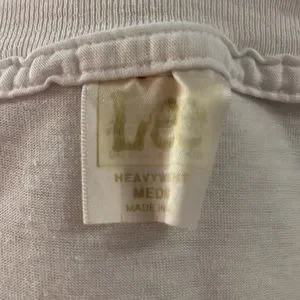 Lee | Shirts | Vintage 9s Lee White Graphic Blue Move Wave